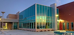 photo: the Jenna Welch & Laura Bush Community Library at the Northwest Campus of El Paso Community College