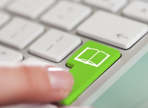 Simplify cataloging with this easy to learn and easy to use subscription Computer keyboard with green book key