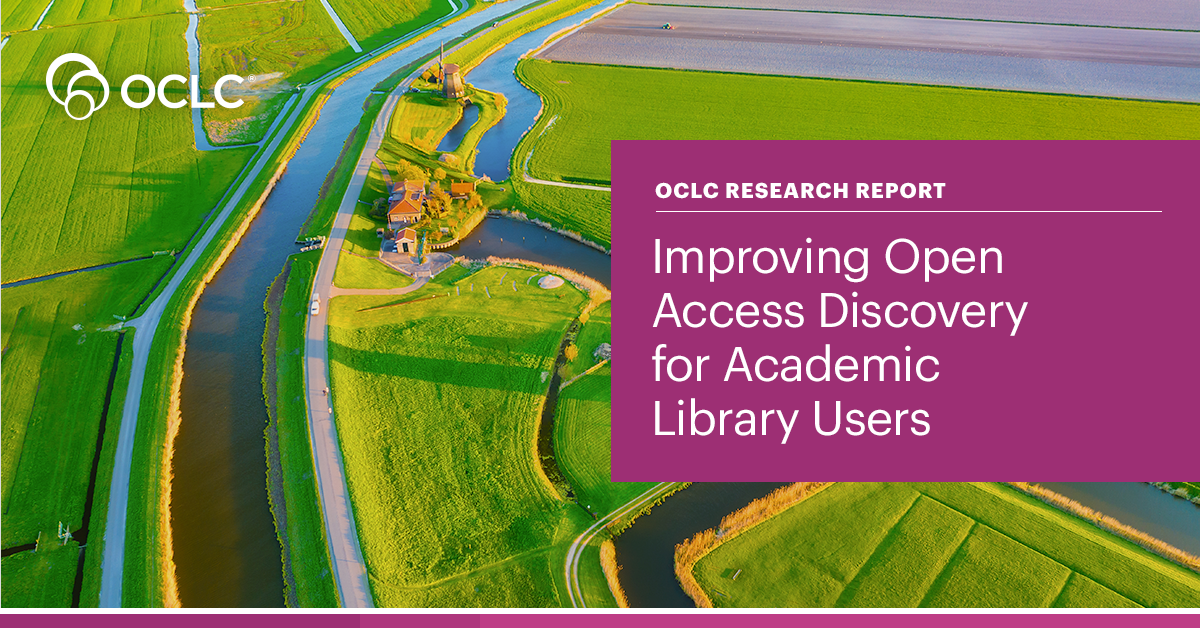 Improving Open Access Discover Cover